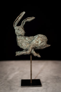 2020 Hachette Lapos étourdi sculpture en bronze